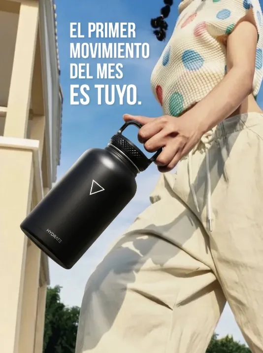 Hydrate · Movimiento · 100% AI